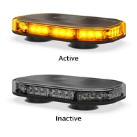 Amber LED Emergency Light Bar – Tinted Lens, 246mm