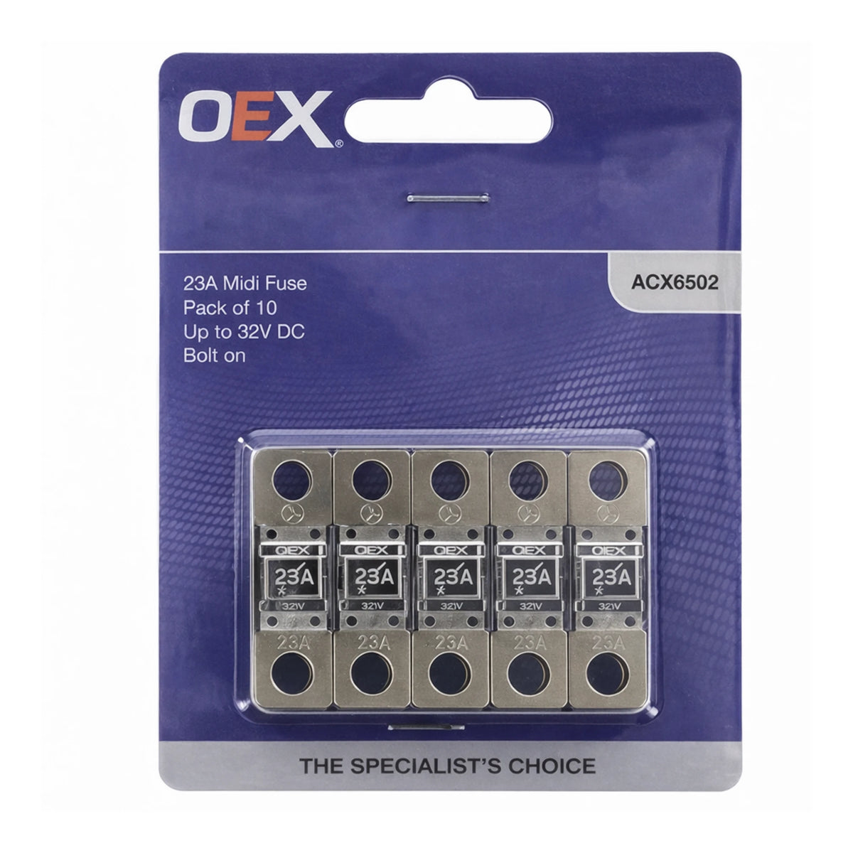 Midi Fuse | 23A | Bolt On Pack of 10