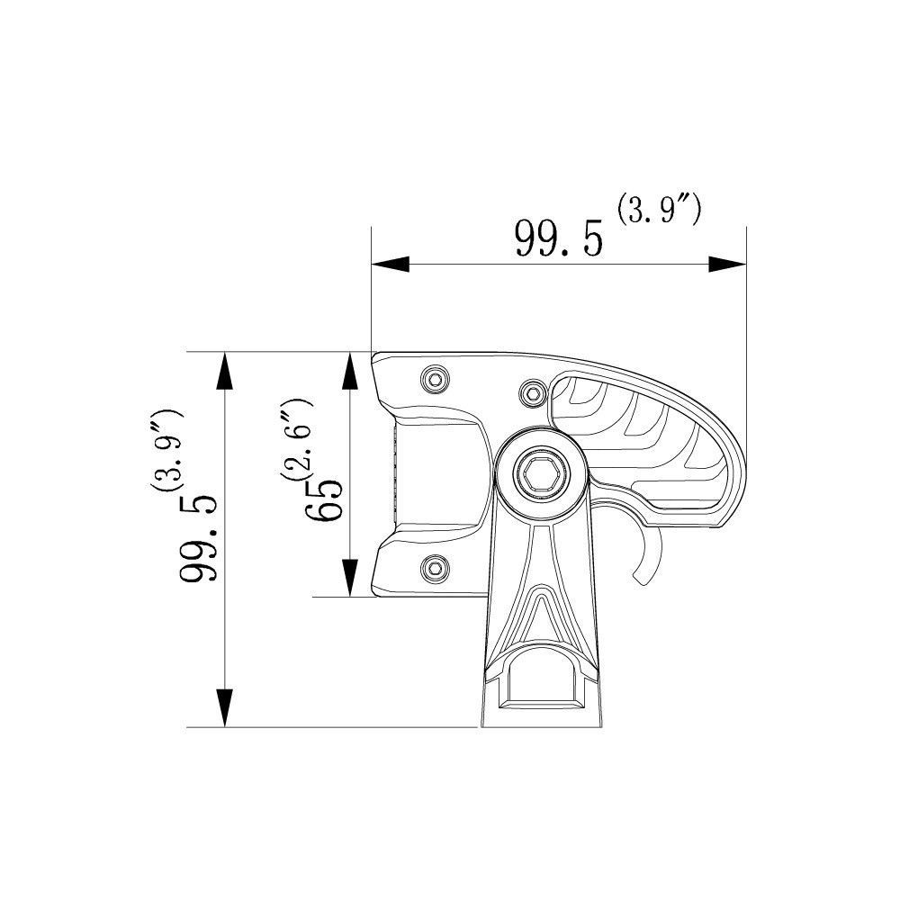 Pro 20W 4.8in Single Row LED Driving Light Bar