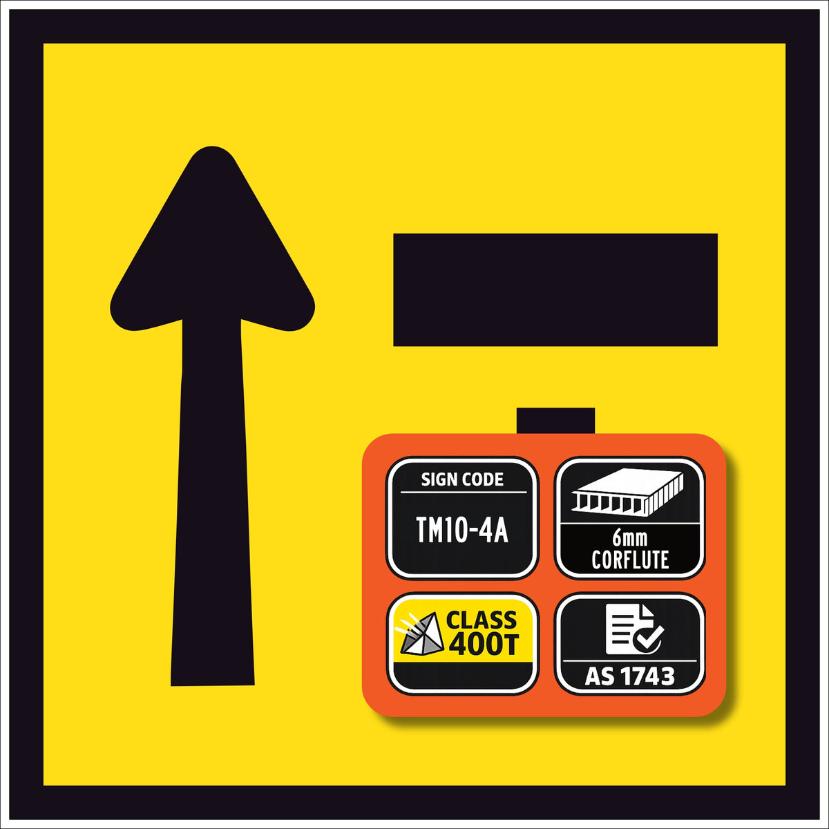 Right Lane of 2 Lanes Closed (SYM) TM10-4A