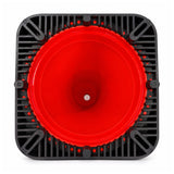 underside view of Fluorescent orange 700mm traffic cone with 3M Class 1 reflective collar