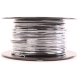 30 metre roll of twin core automotive cable shrink-wrapped on a black plastic reel