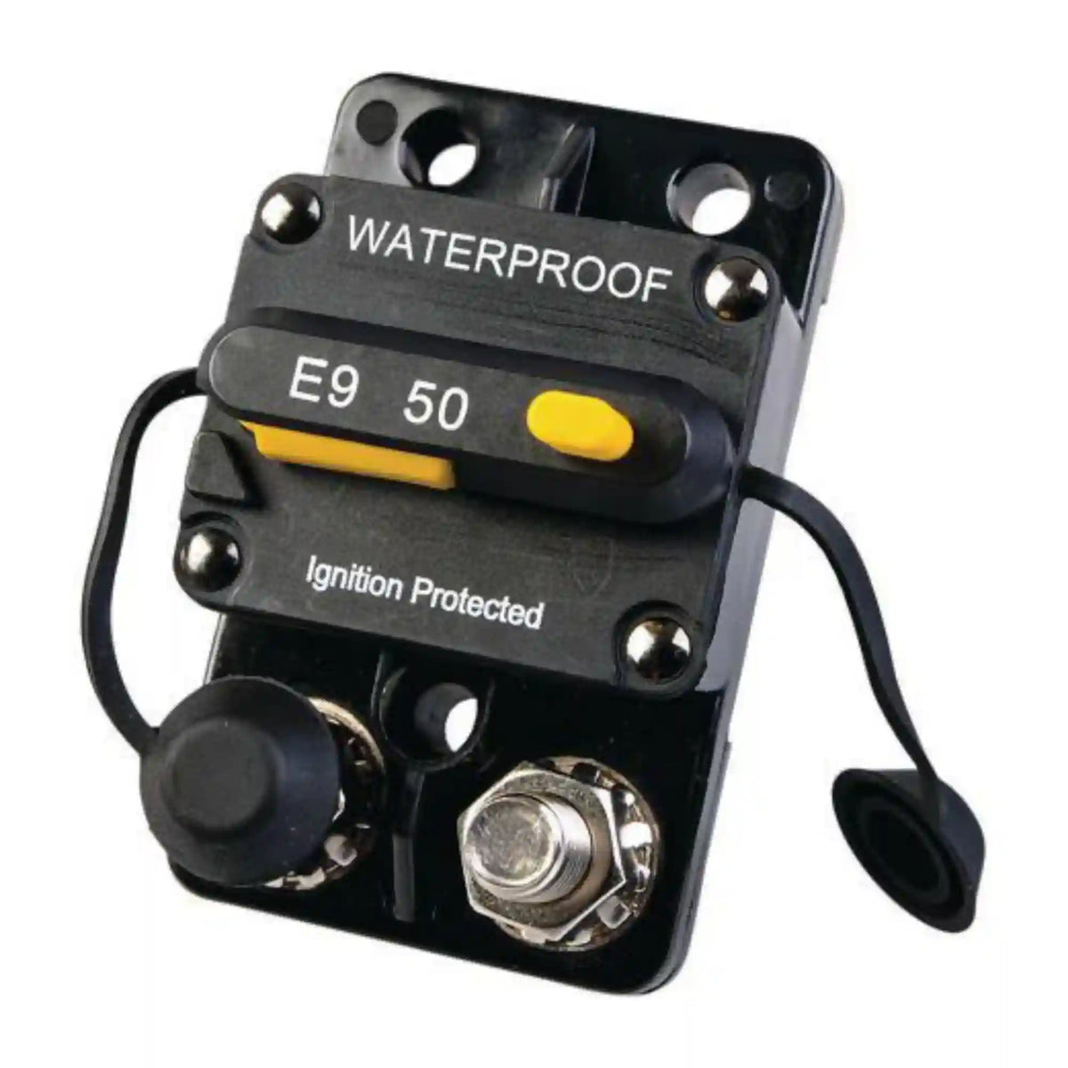 Manual Reset Circuit Breaker | 50A | 9.5mm Stud