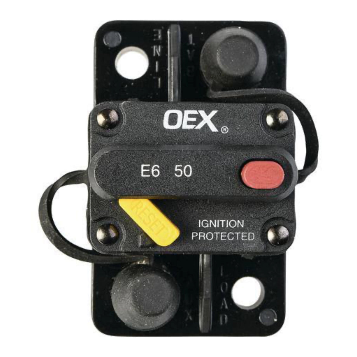Manual Reset Circuit Breaker | 50A | 5-6mm Stud