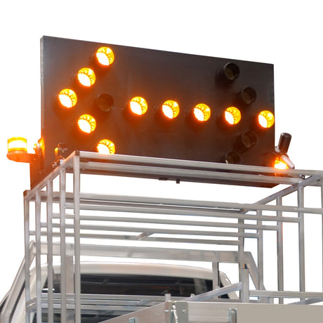 B Class LED Arrow Board Single Sided