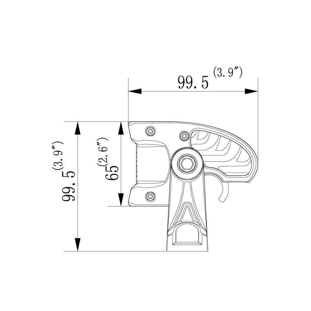 Pro 20W 4.8in Single Row LED Driving Light Bar