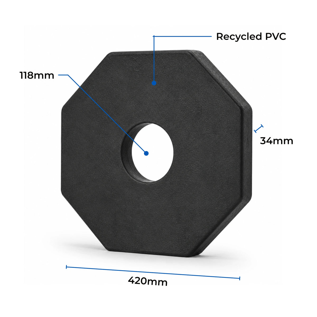 Heavy Duty Series bollard base features and specifications