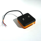 U3-24 24W amber LED beacon top view