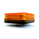 U3-24 square amber LED beacon low profile