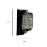 U31-6A 6W amber LED warning light head