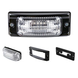 U31-6A amber LED light head lens detail