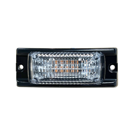 U31-6A 6W amber LED warning light head with 180-degree wide angle lens