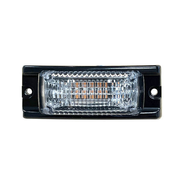 U31-6A 6W amber LED warning light head with 180-degree wide angle lens