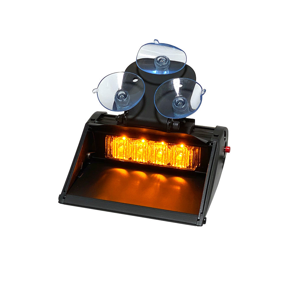 4 LED Visor Dash Deck Warning Light