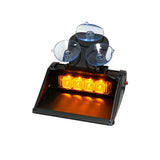 4 LED Visor Dash Deck Warning Light