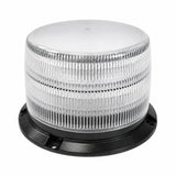 U7-24CAT 48W amber LED flashing beacon with clear lens