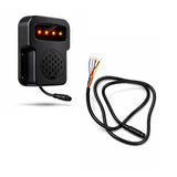 VDA001 direction alarm with its 6-pin connector and 800mm breakout wiring cable