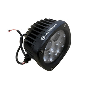 UAG Services 4.3in 35W round LED work light, spot beam