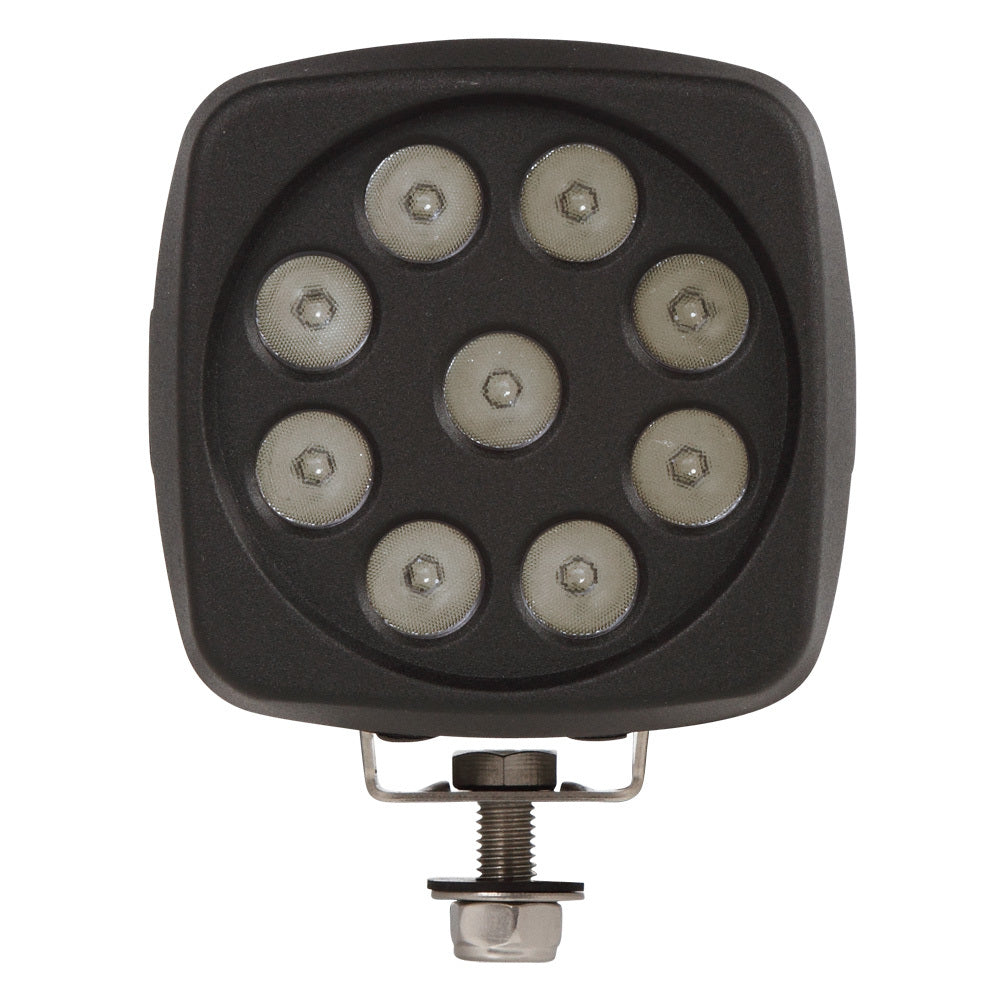 UAG Services 27W 4.3in LED utility work light, wide flood beam