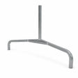 DuraGal steel curved traffic sign frame leg on a white background