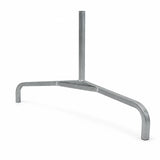 DuraGal steel curved traffic sign frame leg on a white background