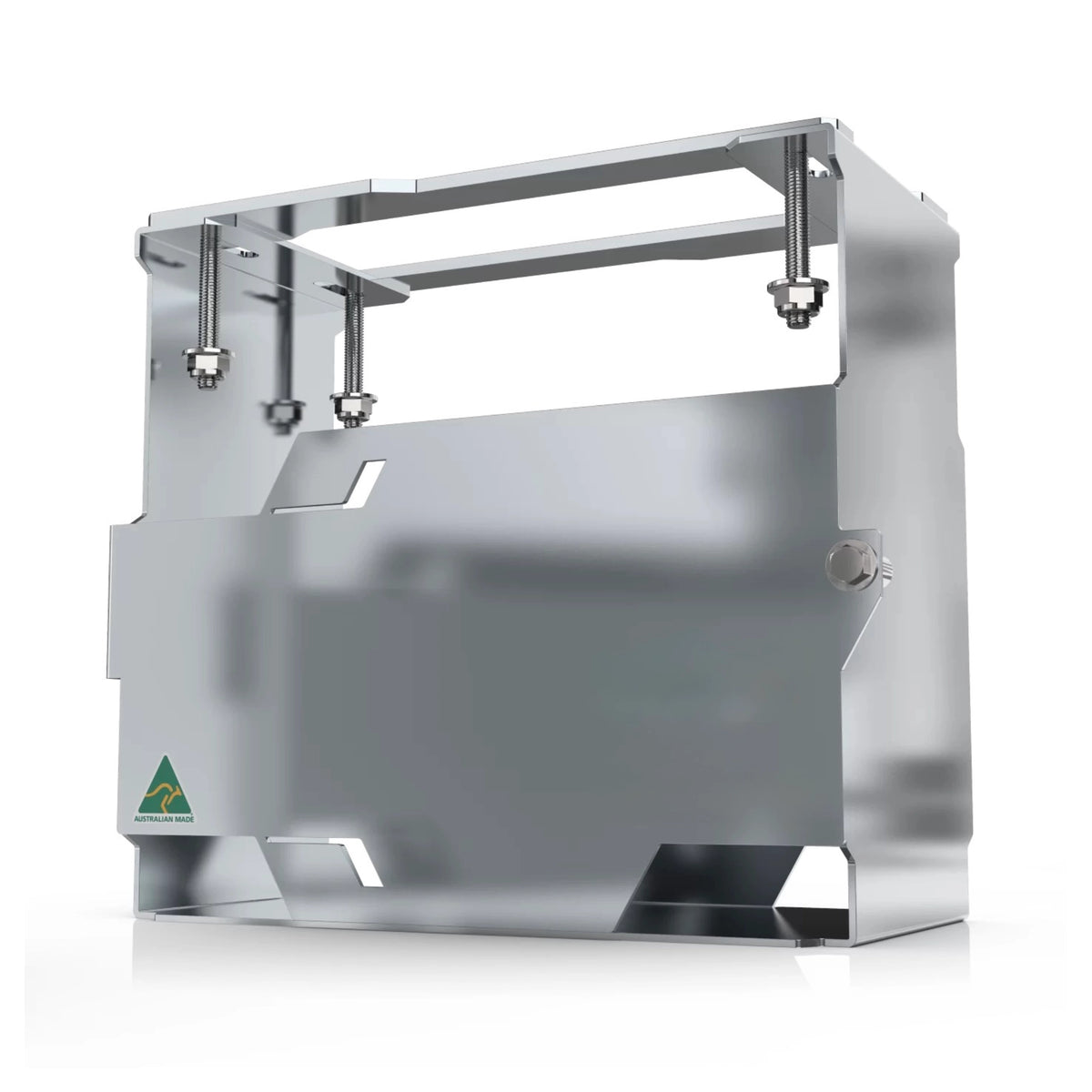 UAGS heavy duty adjustable under tray battery tray for auxiliary battery mounting