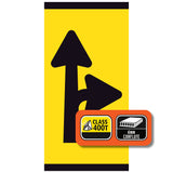 Lane Ahead & Right Turn Open (SYM)