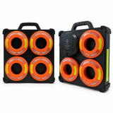 7-Light Sequential Rechargeable LED Warning Light Kit