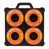 7-Light Sequential Rechargeable LED Warning Light Kit