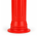Orange PE T-top bollard stem base section