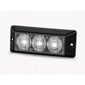 The warning light head running white output across all three LEDs