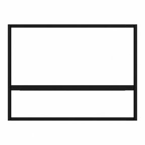 Multi Message Traffic Sign Frame 1 (MMF01) for two 600x600mm and one 1200x300mm corflute panels