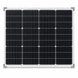 Powertech 12V 80W monocrystalline solar panel with aluminium frame and MC4 style connector for suitable auxiliary power systems