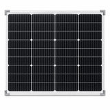 Powertech 12V 80W monocrystalline solar panel with aluminium frame and MC4 style connector for suitable auxiliary power systems