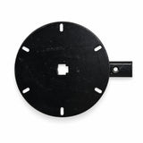Removable 165mm beacon plate with the square tube that slides into the sign frame