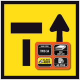 Left Lane of 2 Lanes Closed (SYM) TM10-3A