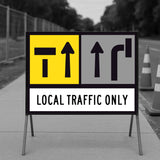 Left Lane of 2 Lanes Closed (SYM) TM10-3A