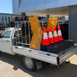 Traffic Vehicle Racking Cage | Design 7 | Ute & Truck Tray Mount