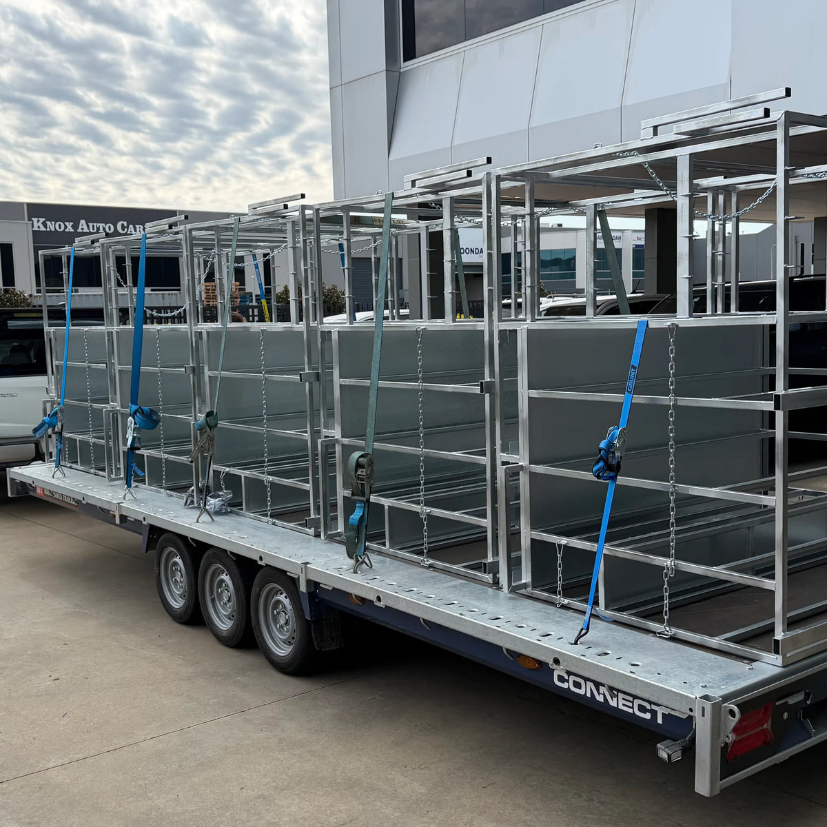 Traffic Vehicle Racking Cage | Design 7 | Ute & Truck Tray Mount