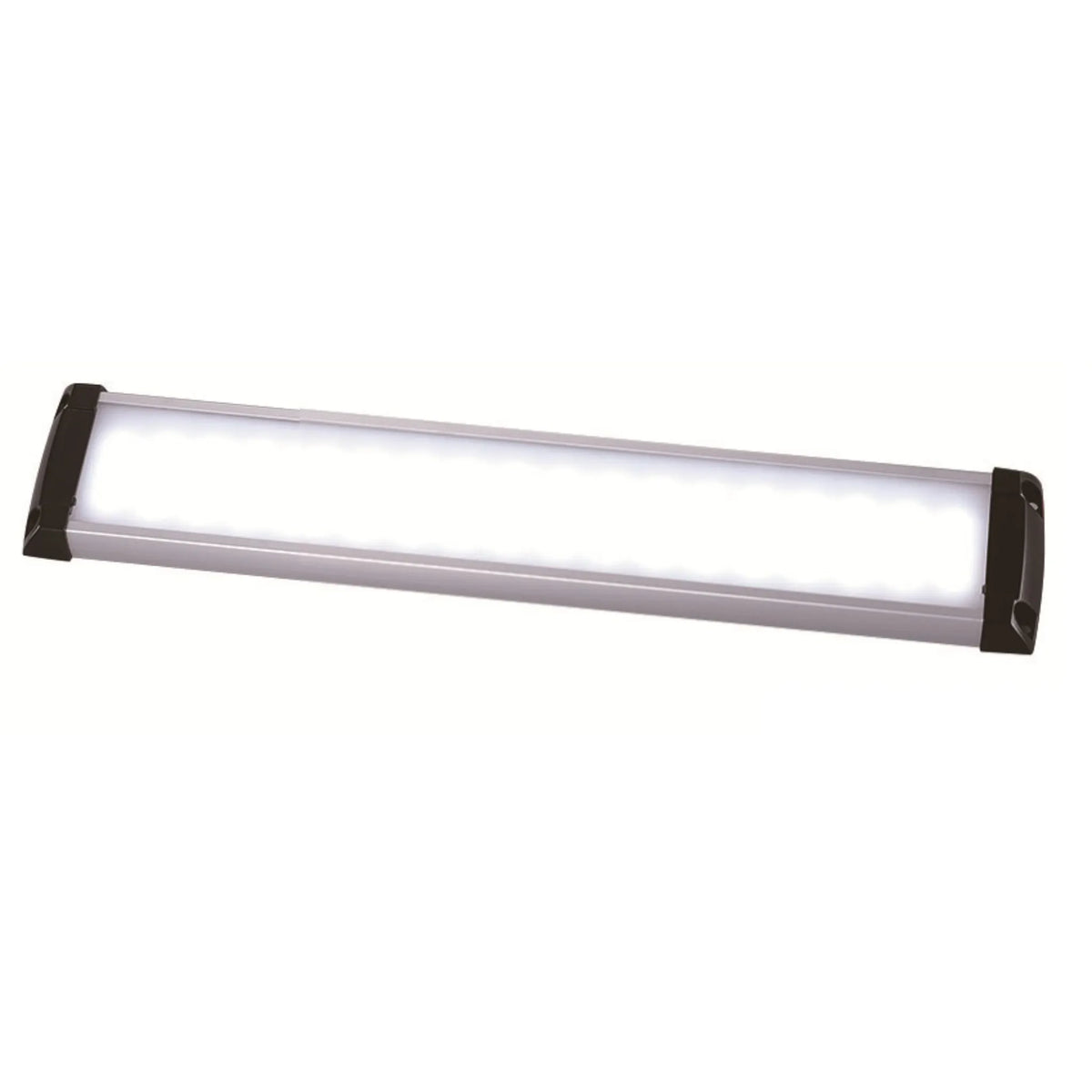 612mm double row LED strip light illuminated cold white
