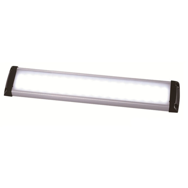 612mm double row LED strip light illuminated cold white