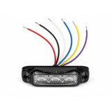 3W Ultra-Slim Dual Colour LED Warning Light Head | Amber/White