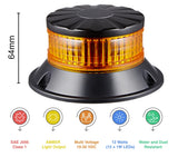 12W Amber LED Warning Beacon | Low Profile